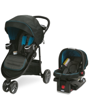 Graco Baby Modes 3 Lite Stroller & SnugRide 35 Infant Car 