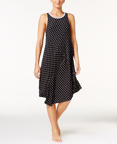 DKNY Resort Printed Lounge Nightgown