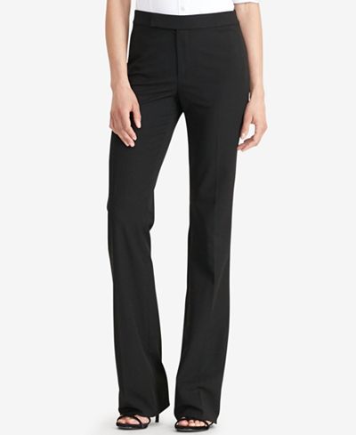 Lauren Ralph Lauren Stretch-Twill Flared Pants
