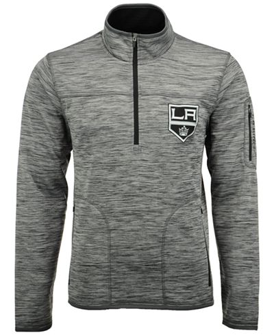 G-III Sports Men's Los Angeles Kings Fast Pace 1/4 Zip Pullover