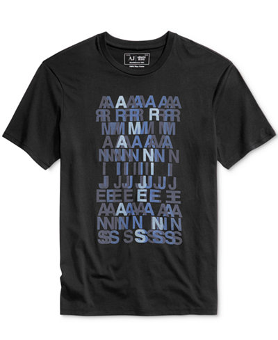 Armani Jeans Men's Graphic-Print T-Shirt