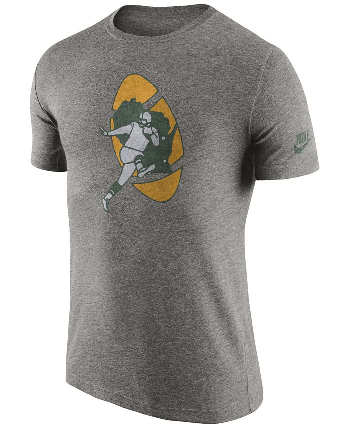 Nike Men's Green Bay Packers Historic Logo T-Shirt - Macy's