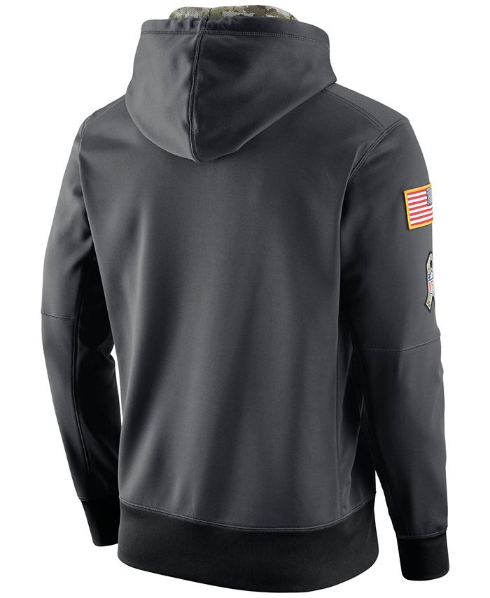Nike men's dallas cowboys salute to service pullover hoodie sales