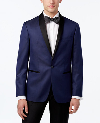 Ryan Seacrest Distinction Men's Slim-Fit Microdot Dinner Jacket, Only at Macy's