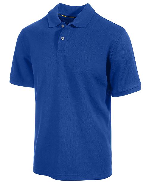 Club Room Classic Fit Solid Performance Upf 50 Polo