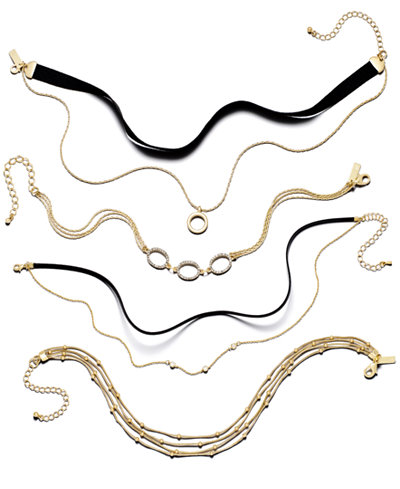 INC International Concepts Choker Necklace Collection, Only at Macy's