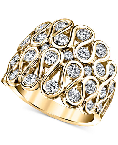 Sirena Diamond Statement Ring (1-3/4 ct. t.w.) in 14k Gold