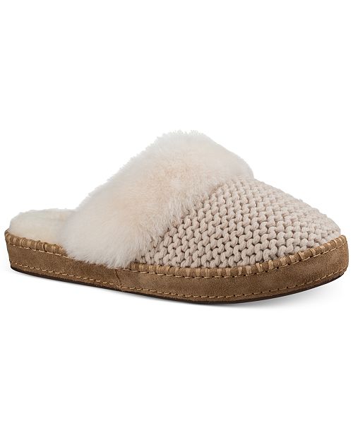 UGG® Women's Aira Knit Slippers & Reviews - Slippers - Shoes - Macy's