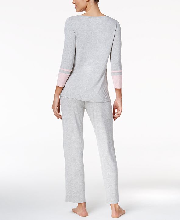 cuffed pj pants