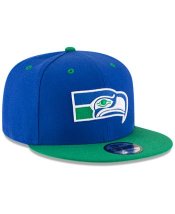 KTZ Â Seattle Seahawks Throwback Washed A-frame 9fifty Snapback Hat in