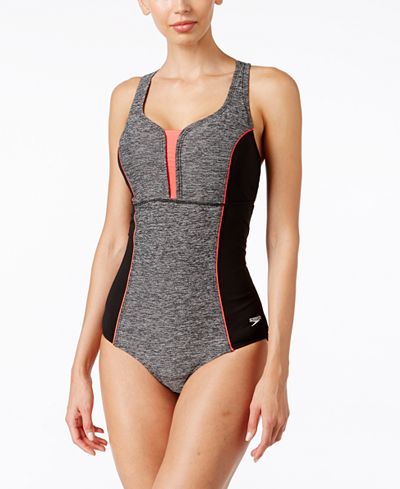 Speedo Touchback Endurance One-Piece Swimsuit