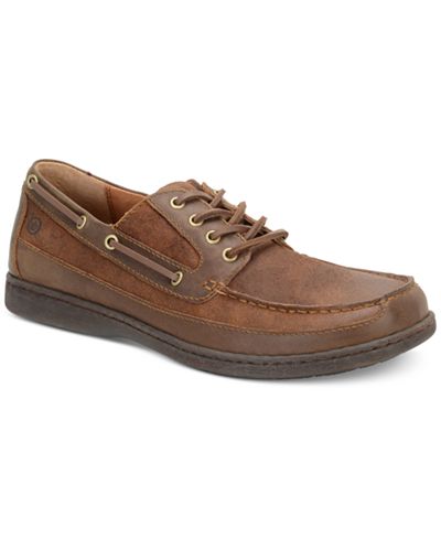 Born Men's Harwich 4-Eye Canoe Moc-Toe Boat Shoes - All 
