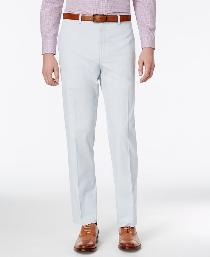 Lauren Ralph Lauren Men's Solid Light Blue Slim-Fit Suit - Macy's