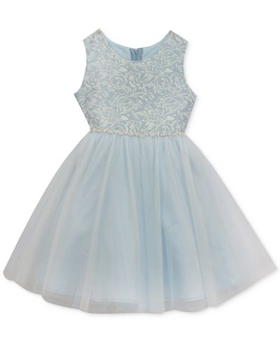 Rare Editions Glitter Ballerina Dress, Toddler & Little Girls (2T-6X)
