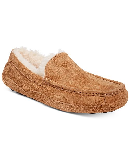 alfani UGG® Men's Ascot Moccasin Slippers Men's Shoes