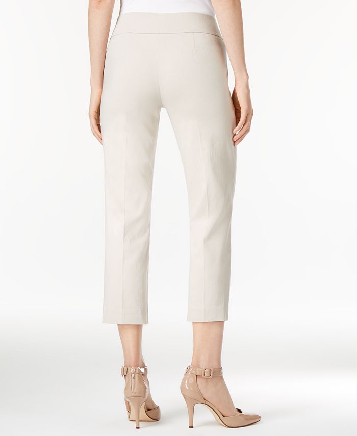 Style & Co Petite Pull-On Cropped Pants, Created for Macy's & Reviews ...