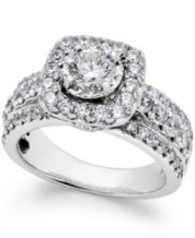 Macy's diamond sales rings on sale