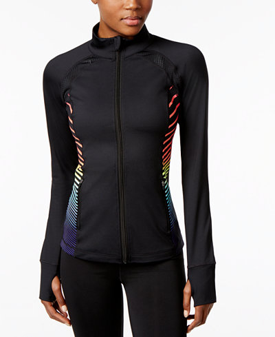 Ideology Zip Training Jacket, Only at Macy's