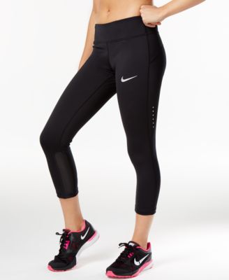 nike women's running tights with drawstring
