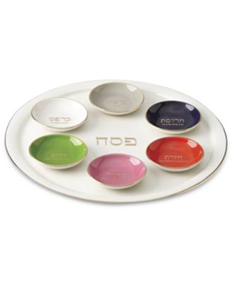 kate spade new york - Oak Street 7-Pc. Judaica Seder Plate & Bowl Set