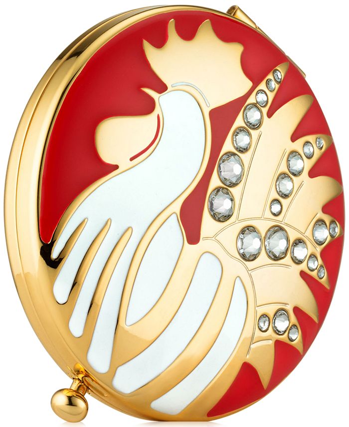 Estée Lauder - Gold-Tone "Year of the Rooster" Compact