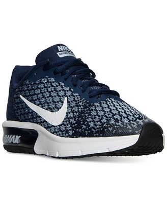 Nike Big Boys' Air Max Sequent 2 Running Sneakers from Finish Line ...