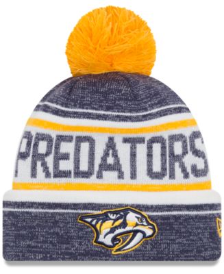 New Era Nashville Predators Snow Dayz Knit Hat - Macy's