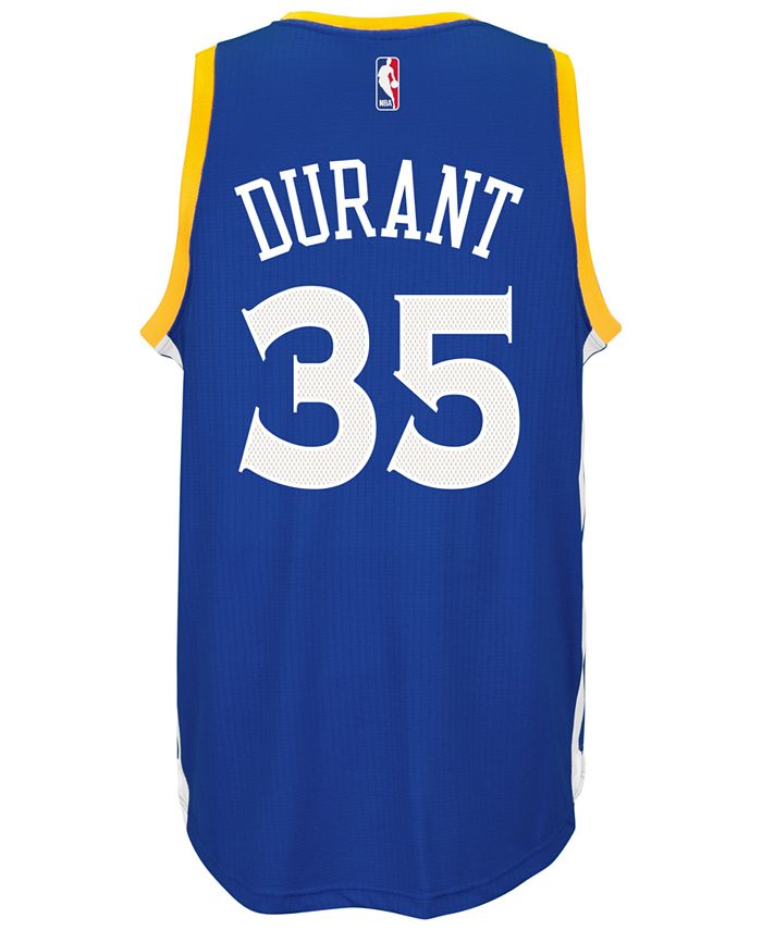 adidas Men's Kevin Durant Golden State Warriors New Swingman Jersey ...