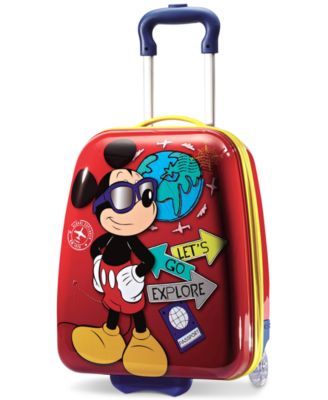 american tourister mickey mouse luggage