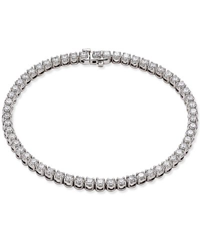 Certified Diamond Tennis Bracelet (4 ct. t.w.) in 14k White Gold