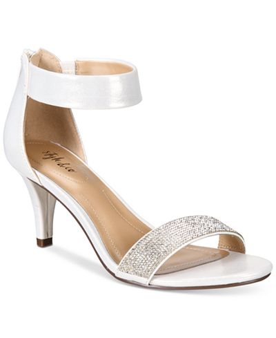 Style & Co Phillys Two-Piece Evening Sandals, Created for Macy&#39;s - Sandals - Shoes - Macy&#39;s