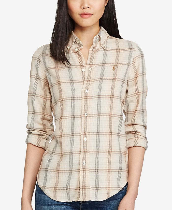 Polo Ralph Lauren Classic Fit Plaid Shirt Macy's