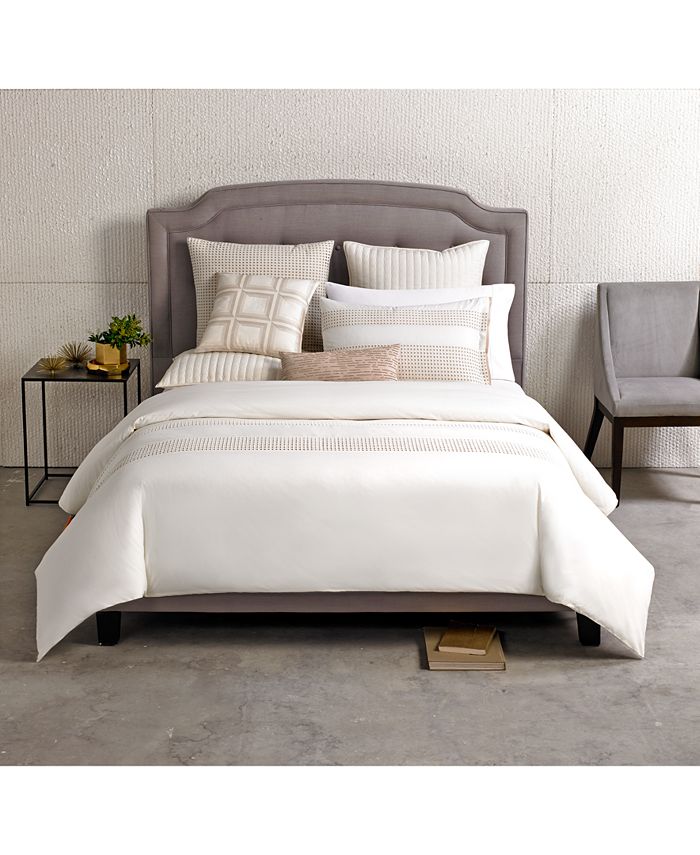 Hotel Collection CLOSEOUT! Modern Eyelet Bedding Collection, Created ...
