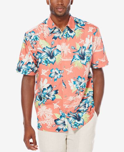 Cubavera Men's Floral-Print Shirt
