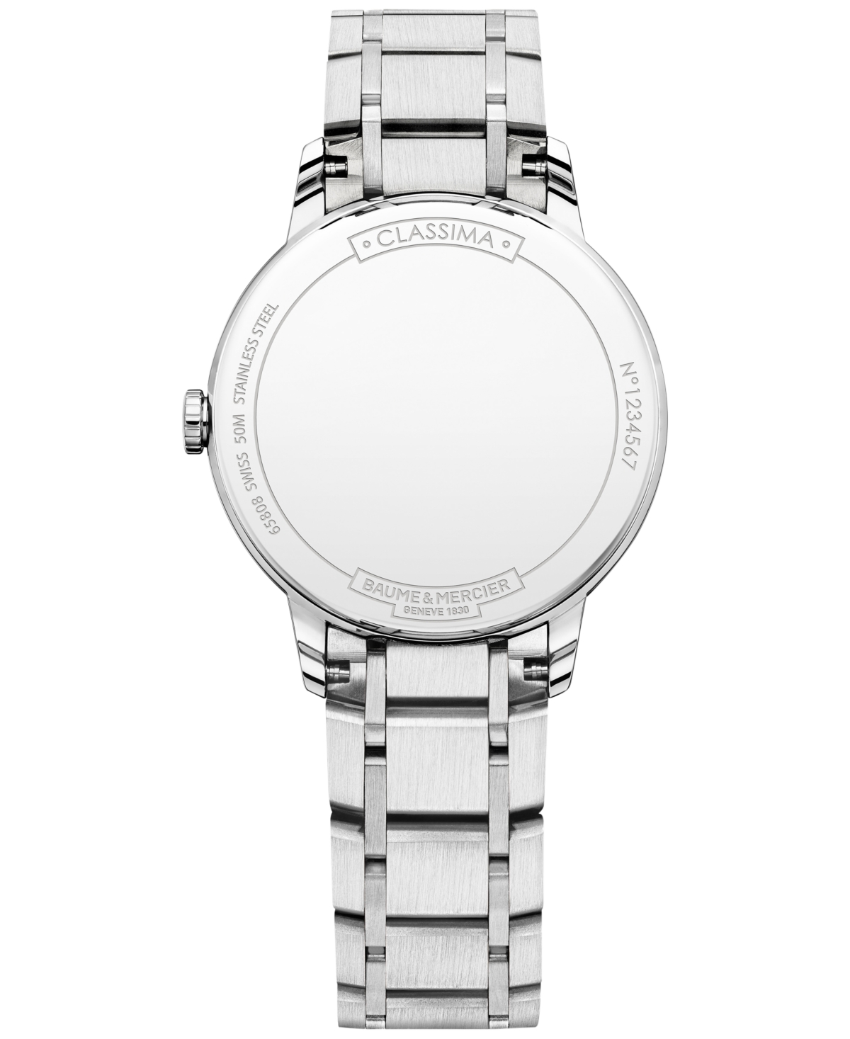 Shop Baume & Mercier Women's Swiss Classima Stainless Steel Bracelet Watch 31mm M0a10335 In Silver