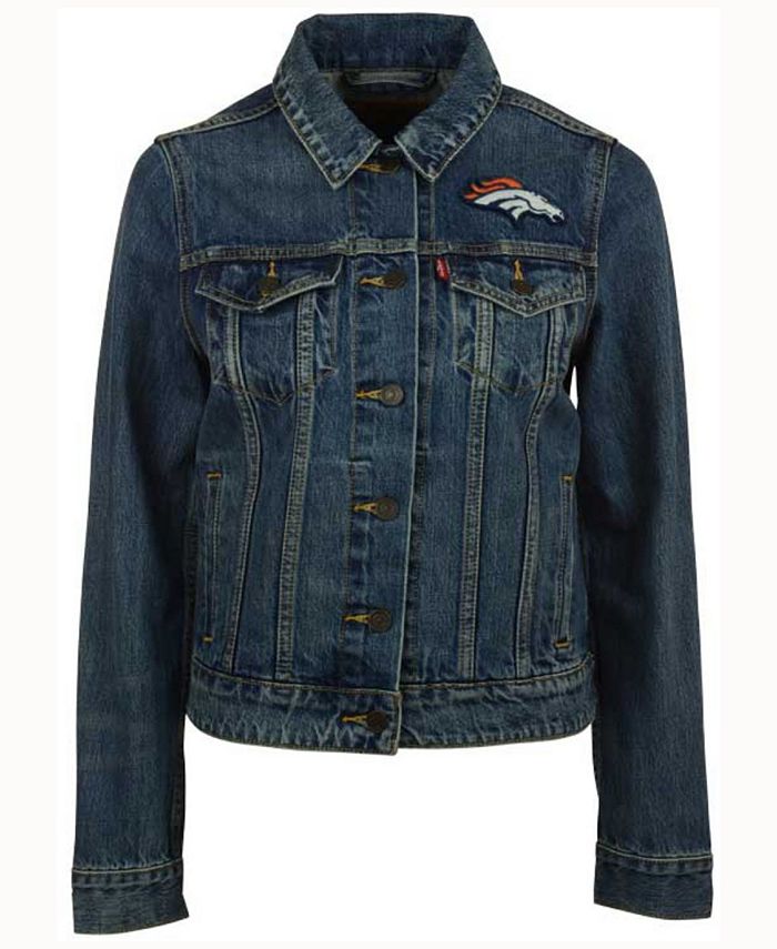 Levi's Women's Denver Broncos Denim Trucker Jacket & Reviews - Sports Fan  Shop By Lids - Women - Macy's