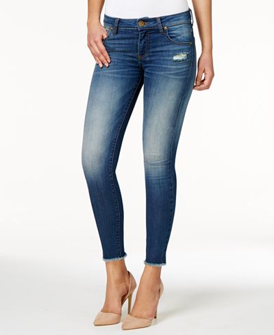 Kut from the Kloth Connie Ripped Harmonic Wash Skinny Jeans