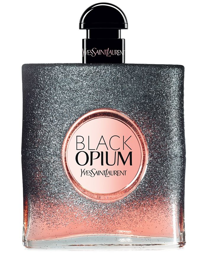 Yves Saint Laurent Black Opium Floral Shock, 3 oz - Macy's