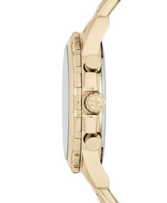Men's Chronograph Dean Gold-Tone Stainless Steel Bracelet Watch 45mm