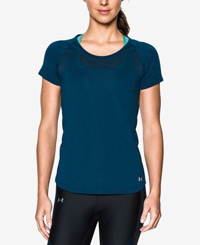 Under Armour Women's Fly By Cutout-Back Running Top