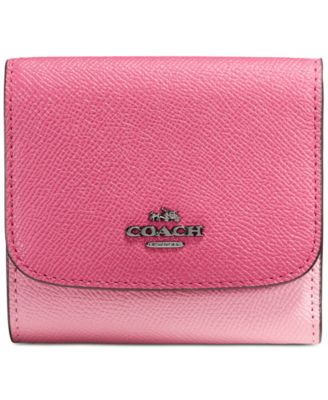 COACH - Small Wallet in Colorblock Leather