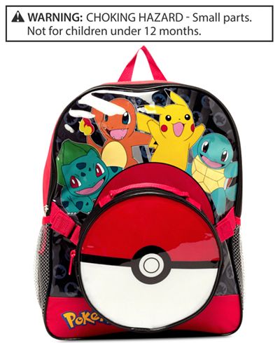 Pokémon Backpack with Poké Ball Lunch Pack