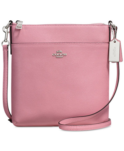 COACH Courier Crossbody in Crossgrain Leather