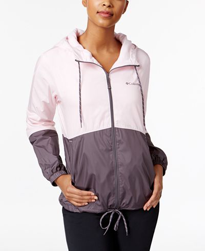 Columbia Flash Forward Fleece Lined Windbreaker - Jackets - Women - Macy's