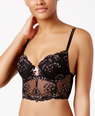 Maidenform - Extra Sexy Floral-Lace Longline Bra DM1122, A Macy's Exclusive Style