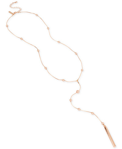 M. Haskell for INC International Concepts Imitation Pearl Long Lariat Necklace, Only at Macy's