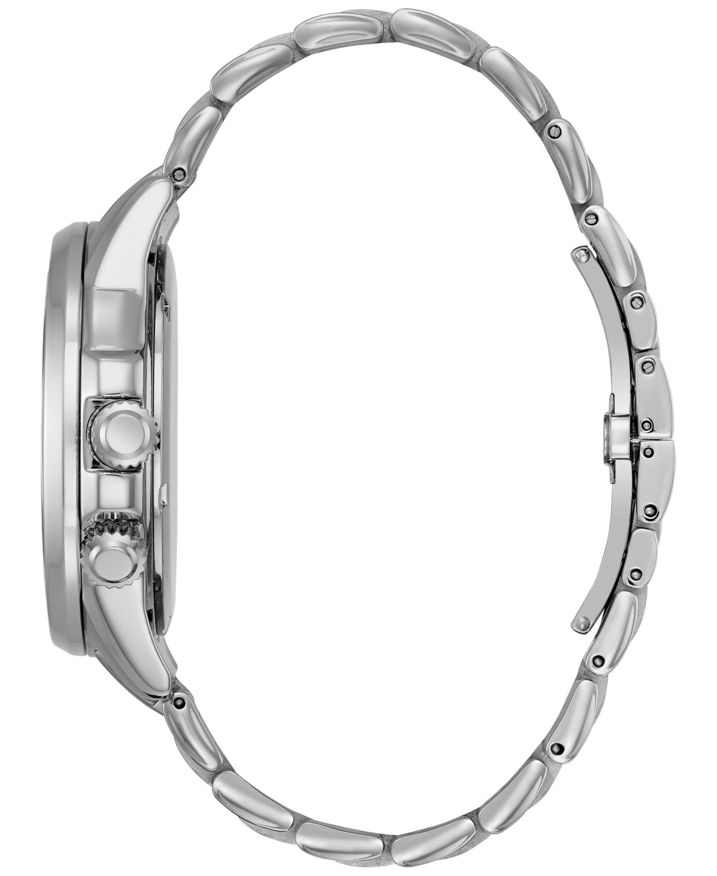 Мужские часы Citizen Eco-Drive Calendrier Stainless Steel Bracelet Watch 44mm BU2021-51L — фото 2