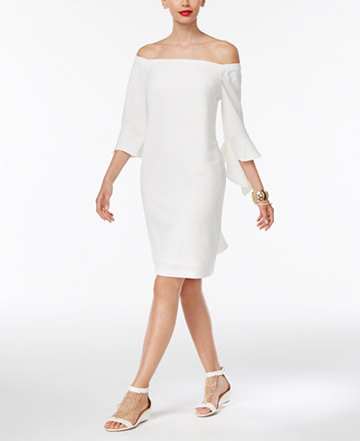 Thalia Sodi Off-The-Shoulder Sheath Dress, Only at Macy's
