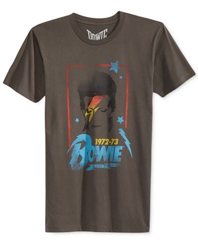 New World Men's David Bowie Graphic-Print T-Shirt