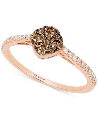 Le Vian - Diamond Cluster Ring (3/8 ct. t.w.) in 14k Rose Gold